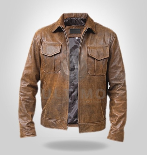 Vintage Men S Leather Jacket 89